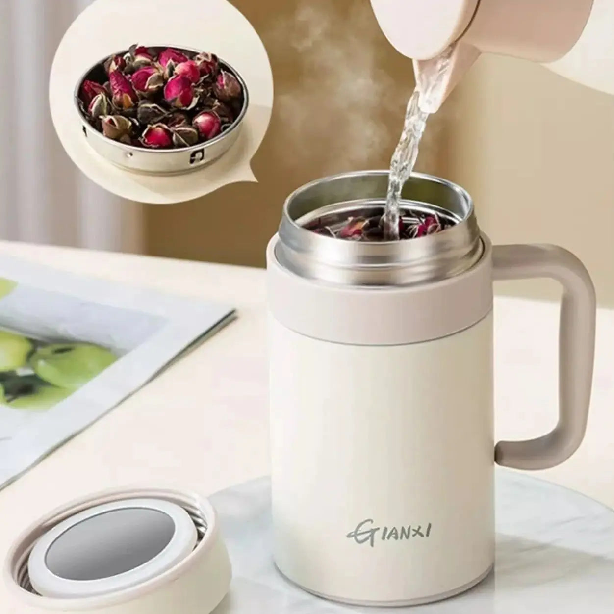 Large Capacity Coffee Tumbler