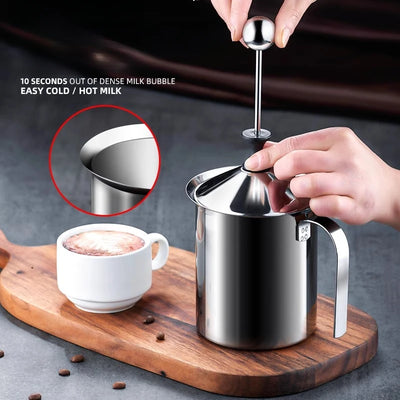 Stainless Steel Coffee Foaming Dispenser