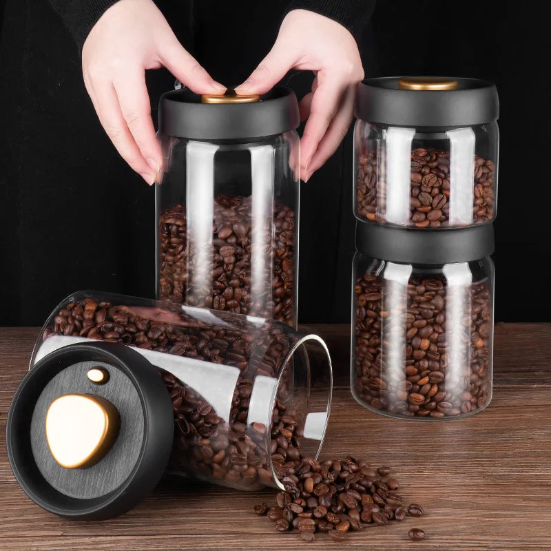 Coffee Beans Storage Jar Set